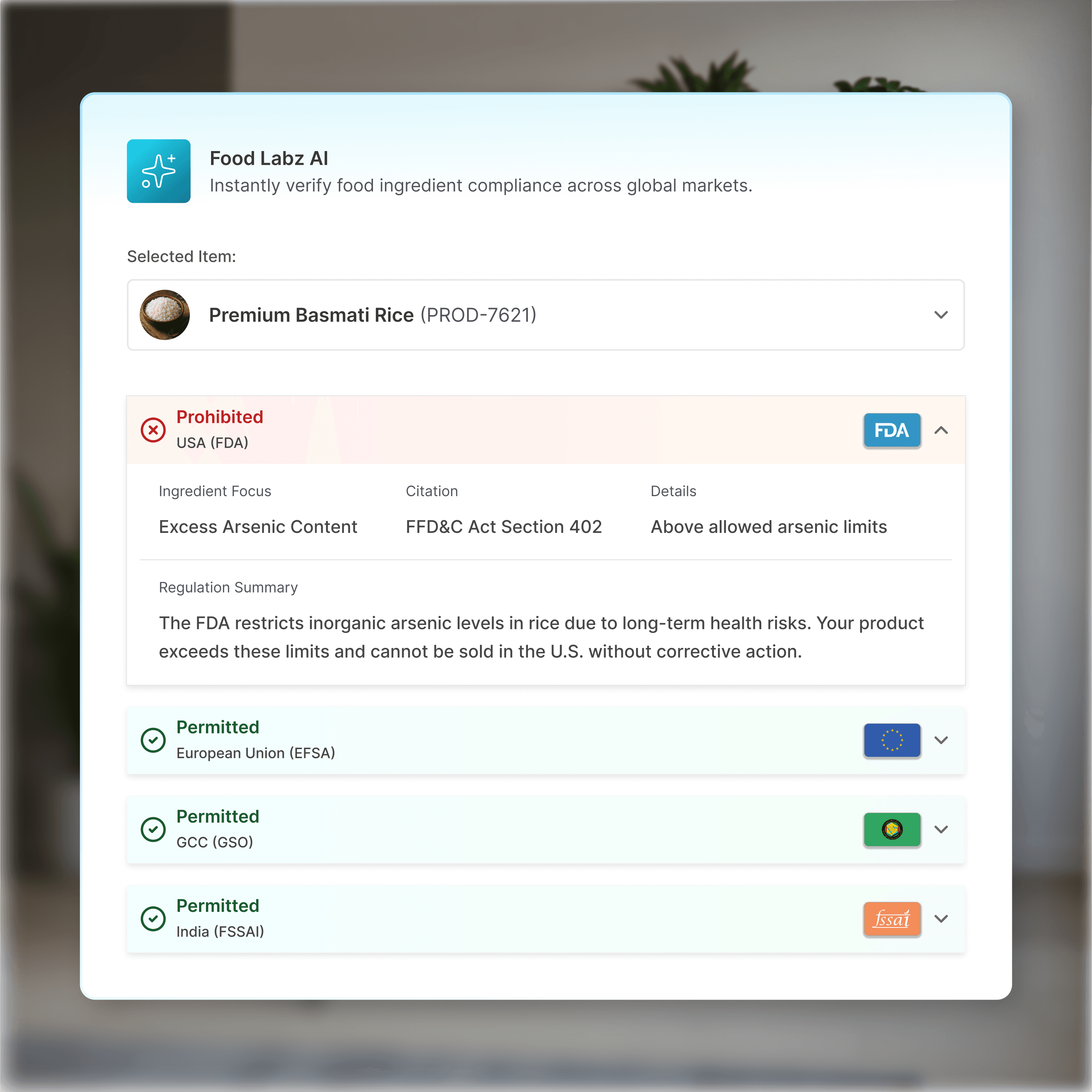 Global Regulatory Tracker for Exports